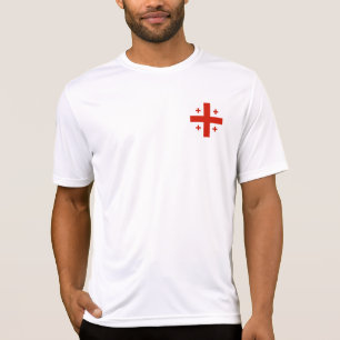 Camiseta Bandeira da Geórgia
