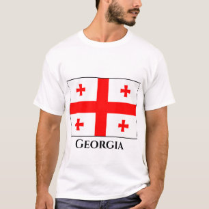 Camiseta Bandeira da Geórgia