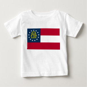 Camiseta Bandeira da Geórgia (estado dos EUA)