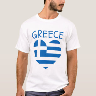 Camiseta bandeira da Grécia