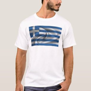 Camiseta Bandeira da Grécia