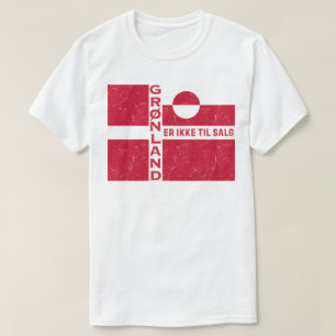 Camiseta Bandeira da Groenlândia Não Está À Venda