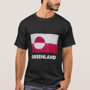 Camiseta Bandeira da Gronelândia