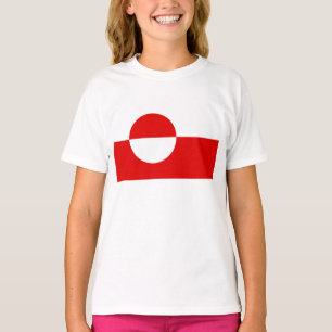 Camiseta Bandeira da Gronelândia