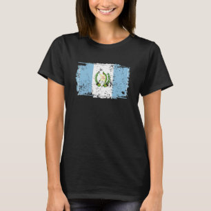 Camiseta Bandeira da Guatemala, desolada, Chapin Gu