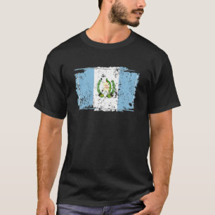 Camiseta Bandeira da Guatemala, desolada, Chapin Gu