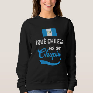 Camiseta Bandeira da Guatemala Guatemala Que Chilero Ser Ch