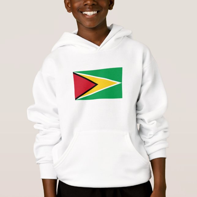 Camiseta Bandeira da Guiana (Frente)