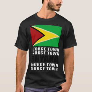 Camiseta Bandeira da Guiana
