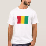 Camiseta Bandeira da Guiné<br><div class="desc">Bandeira Patriótica da Guiné.</div>
