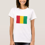 Camiseta Bandeira da Guiné<br><div class="desc">Bandeira Patriótica da Guiné.</div>