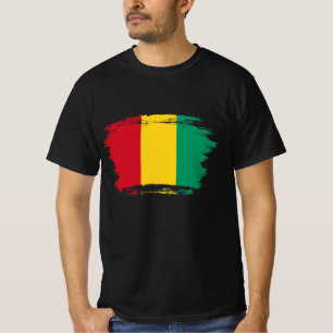 Camiseta bandeira da Guiné