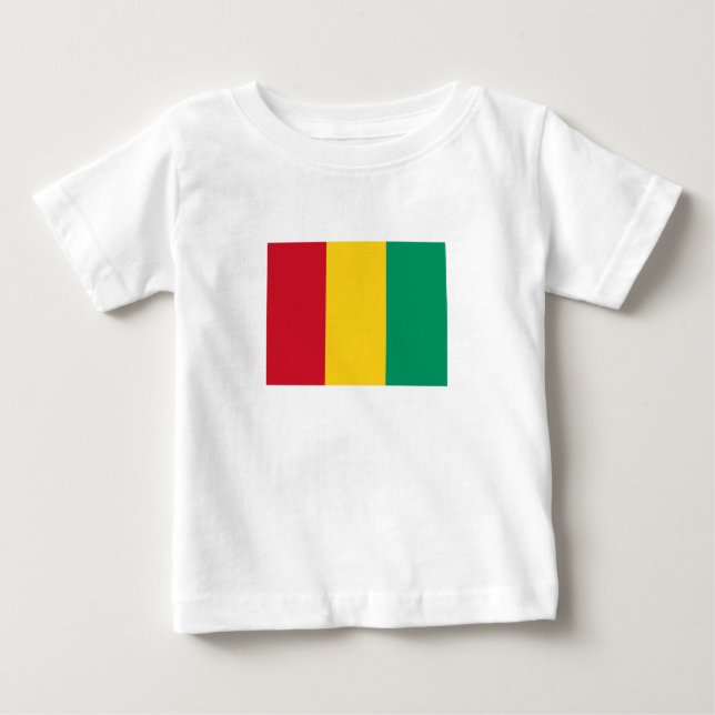 Camiseta Bandeira da Guiné (Frente)
