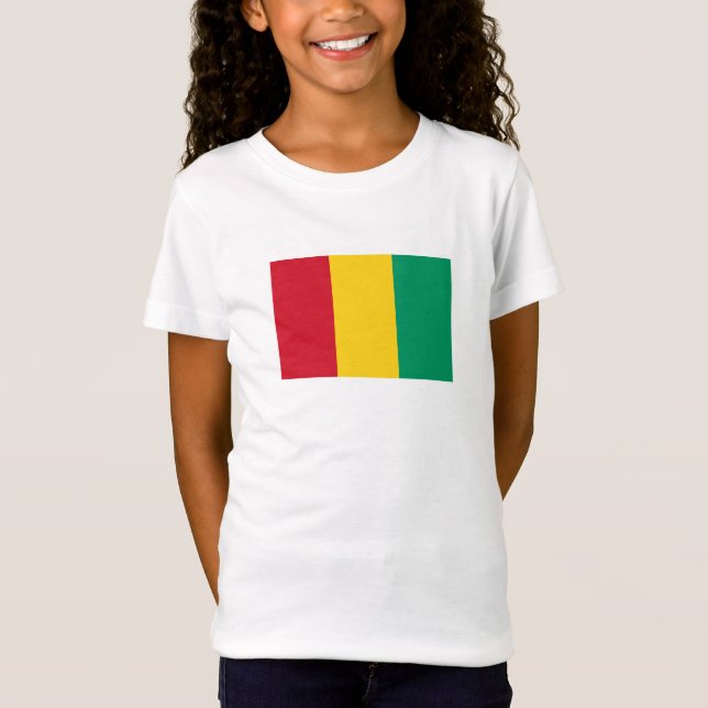 Camiseta Bandeira da Guiné (Frente)