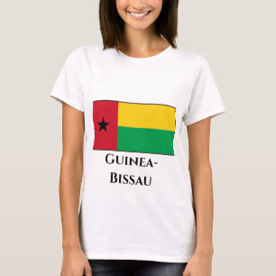 Camiseta Bandeira da Guiné-Bissau