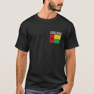 Camiseta Bandeira da Guiné-Bissau Raízes Nacionais Patrióti