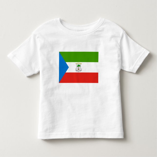 Camiseta Bandeira da Guiné Equatorial (Frente)