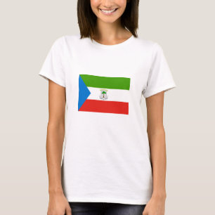 Camiseta Bandeira da Guiné Equatorial