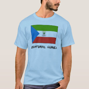 Camiseta Bandeira da Guiné Equatorial