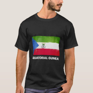 Camiseta Bandeira da Guiné Equatorial Equatorial