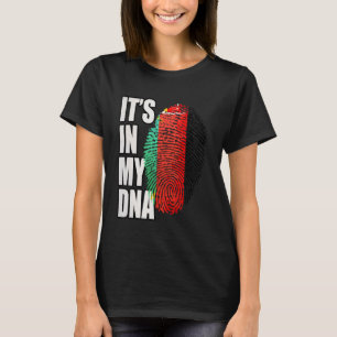 Camiseta Bandeira da Herança de DNA alemã e bielorrussa