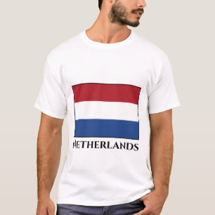 Camiseta Bandeira da Holanda (Holandesa)