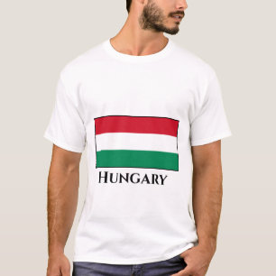 Camiseta Bandeira da Hungria