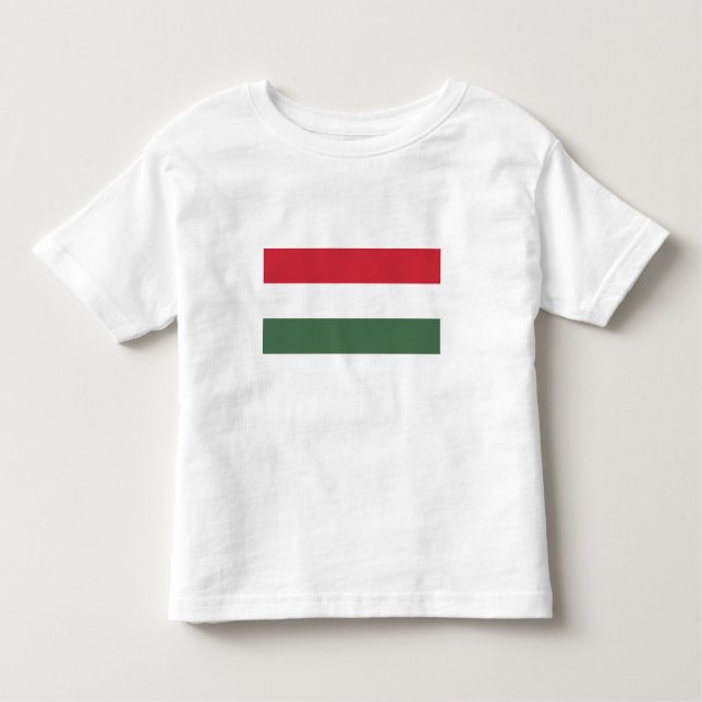 Camiseta Bandeira da Hungria (Frente)