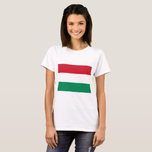 Camiseta Bandeira da Hungria