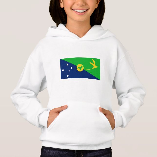 Camiseta Bandeira da Ilha Christmas (Frente)