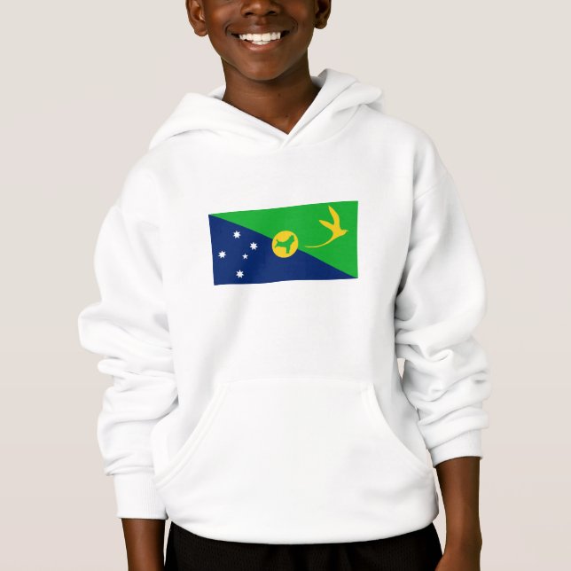 Camiseta Bandeira da Ilha Christmas (Frente)
