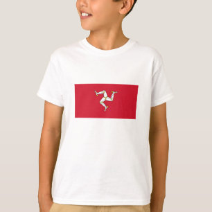Camiseta Bandeira da Ilha de Man