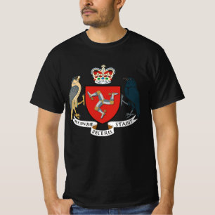 Camiseta Bandeira da Ilha de Man - Manx Emblem - Brattagh V