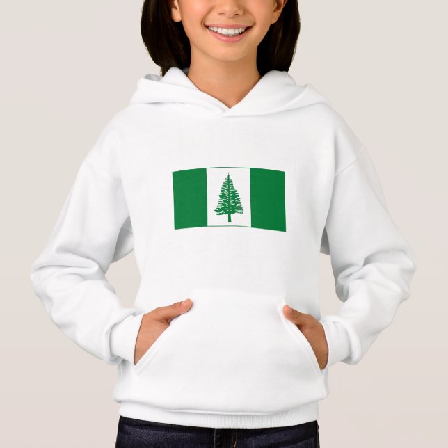 Camiseta Bandeira da Ilha Norfolk (Frente)