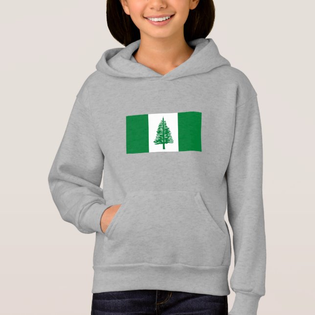 Camiseta Bandeira da Ilha Norfolk (Frente)