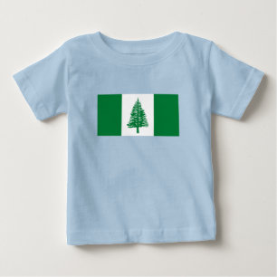 Camiseta Bandeira da Ilha Norfolk