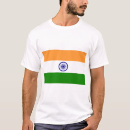 Camiseta Bandeira da Índia