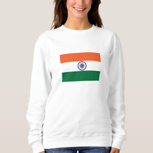 Camiseta Bandeira da Índia (Frente)