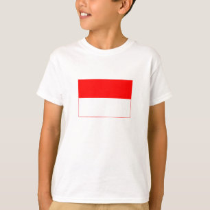 Camiseta Bandeira da Indonésia