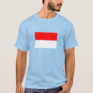 Camiseta Bandeira da Indonésia