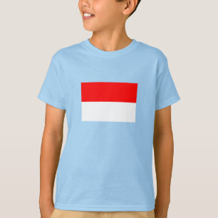 Camiseta Bandeira da Indonésia