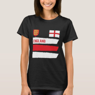 Camiseta Bandeira da Inglaterra Futebol Inglês Torcedor de