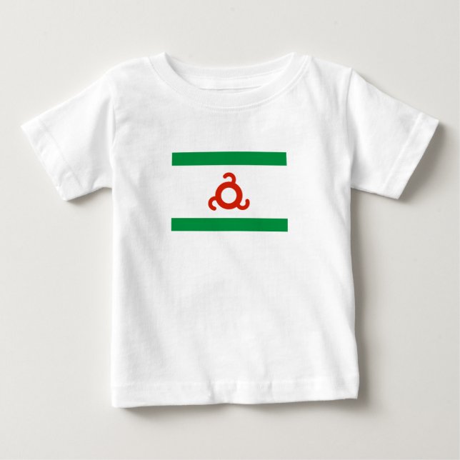 Camiseta Bandeira da Inguchétia (Frente)