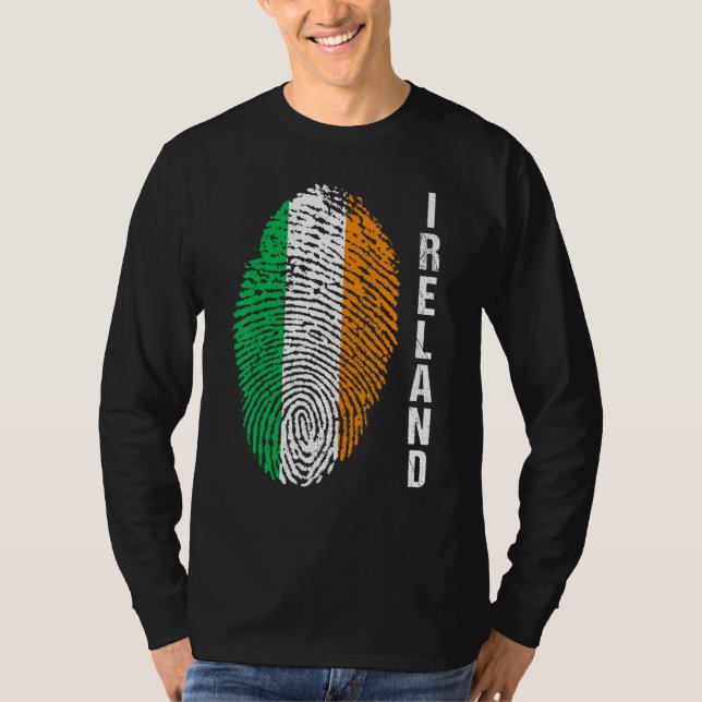 Camiseta Bandeira da Irlanda (Frente)