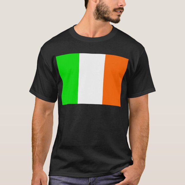 Camiseta Bandeira da Irlanda (Frente)