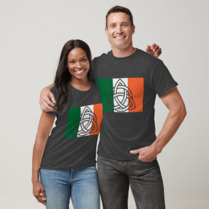 Camiseta Bandeira da Irlanda Celta