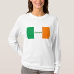 Camiseta Bandeira da Irlanda/Rua. Dia de Patrick<br><div class="desc">Bandeira da Irlanda</div>