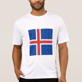 Camiseta Bandeira da Islândia
