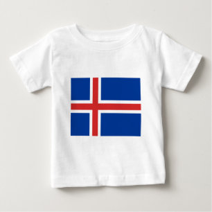 Camiseta Bandeira da Islândia