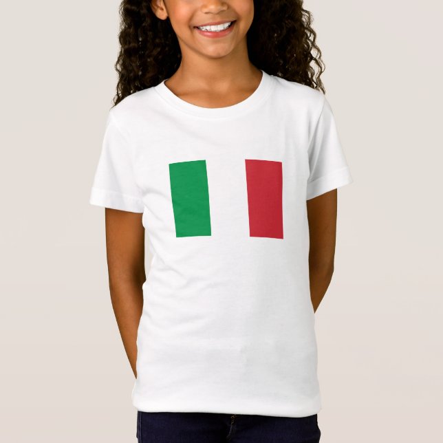 Camiseta Bandeira da Itália (Frente)